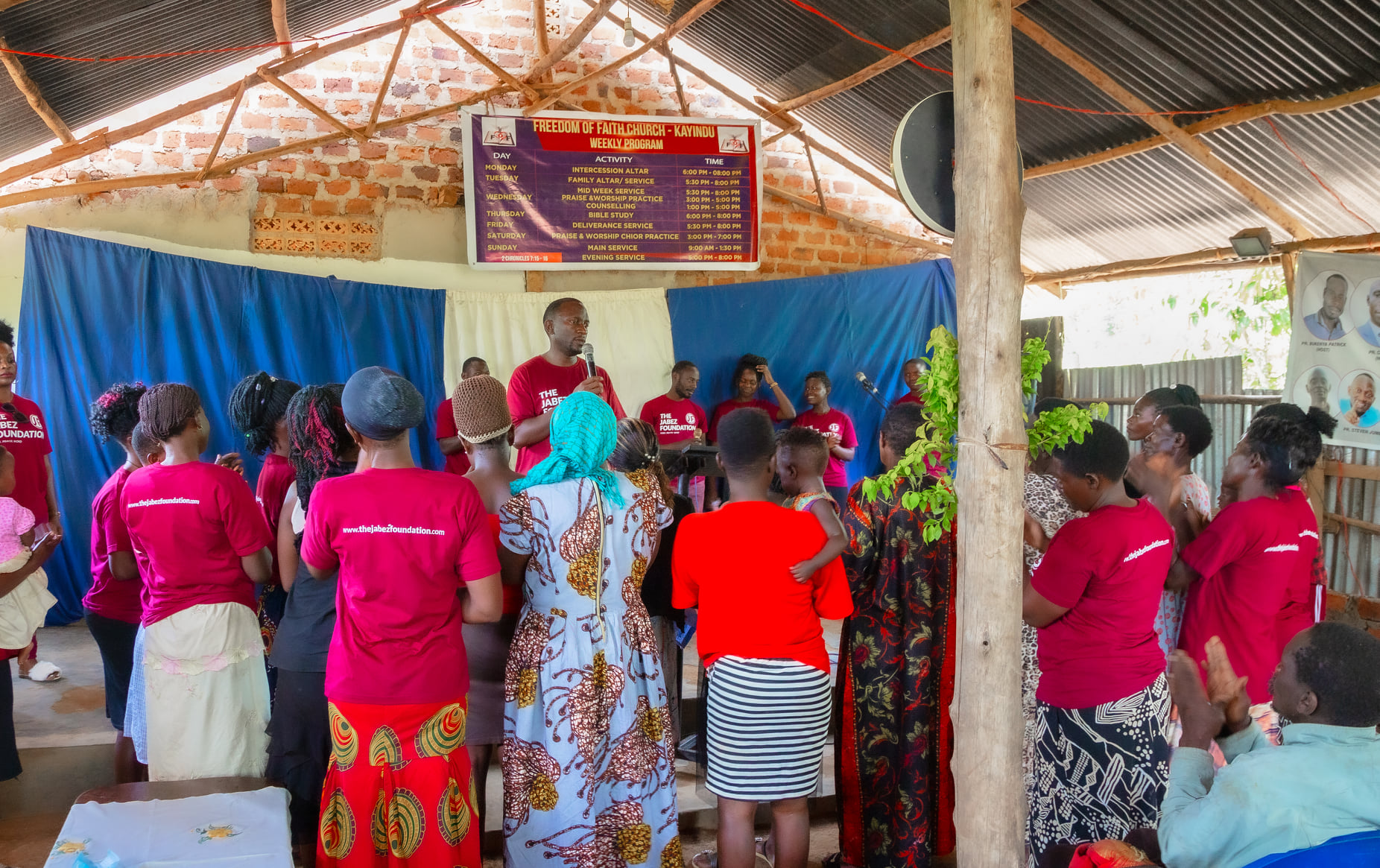 Luwero outreach scene